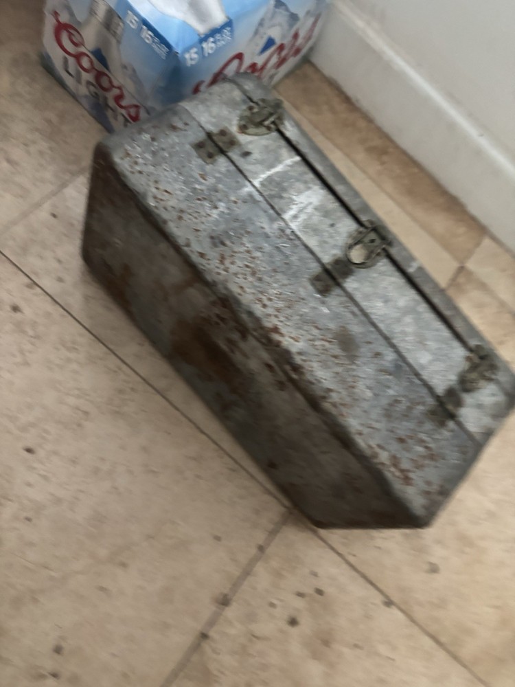 Vintage Tackle Box. Vintage Tool Box