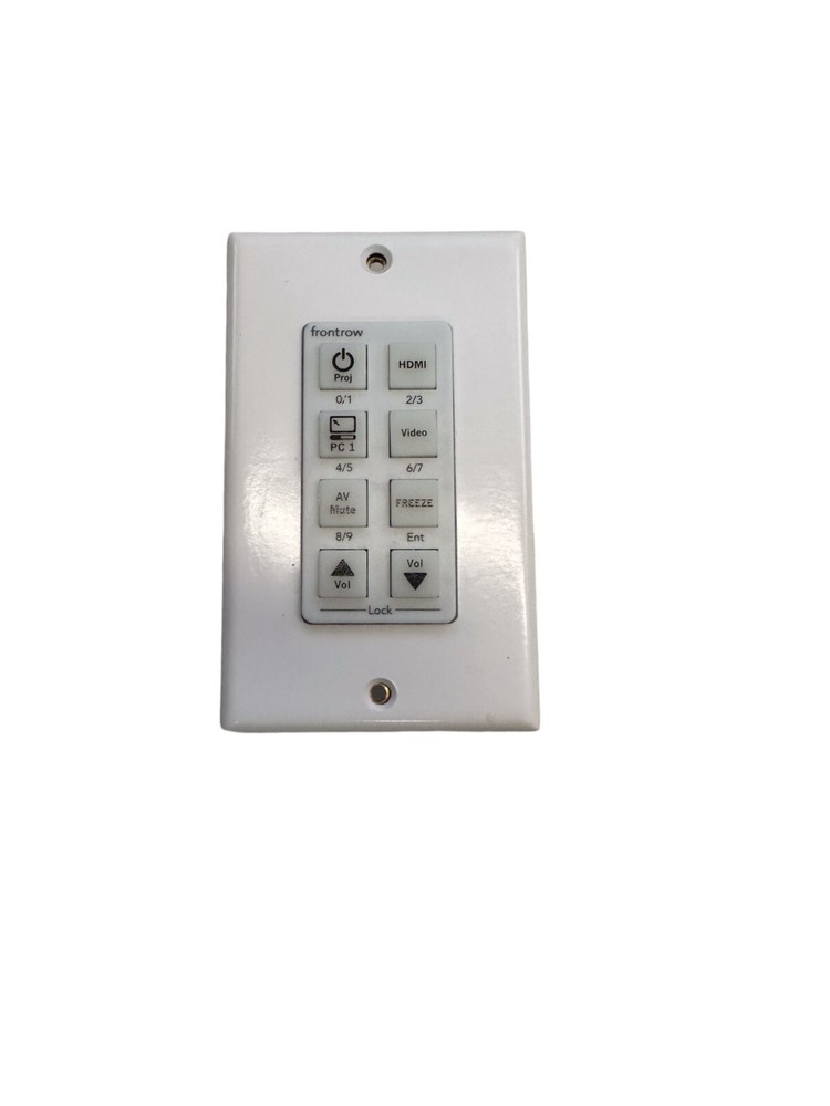 FRONTROW CB-2000 Networked/Standalone AV Keypad Control System