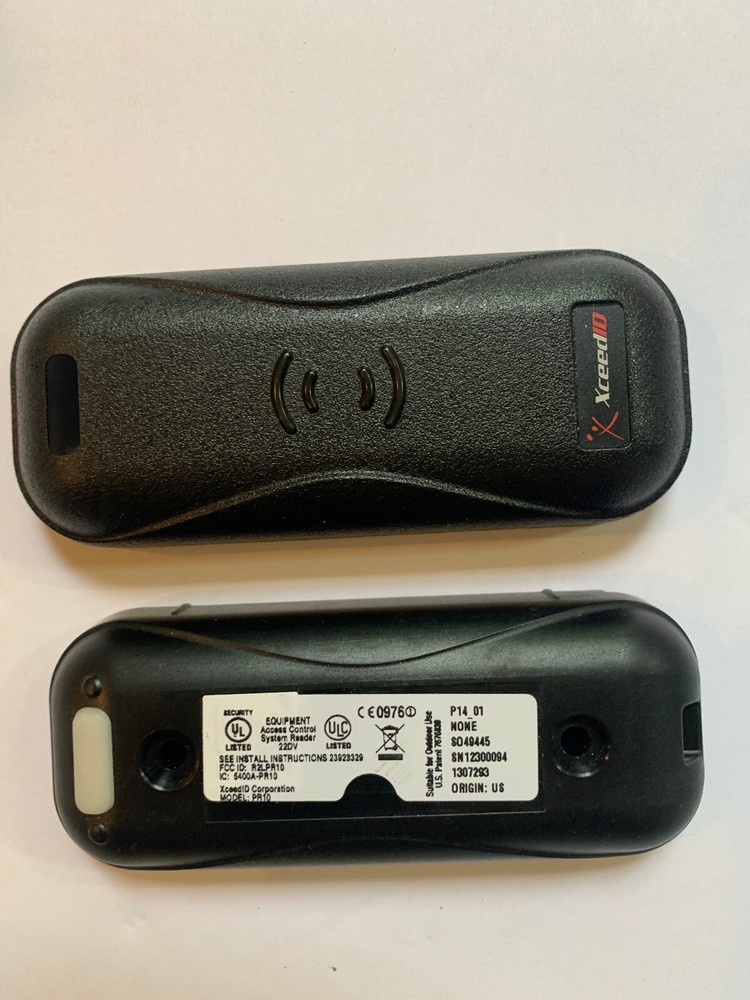 Aptiq XceedID PR10 Proximity Mini-Mullion Card Reader, Black-