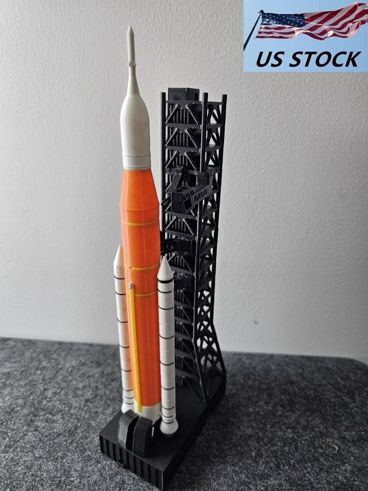 1:400 NASA Artemis SLS Orion Launch Tower Set Rocket Model