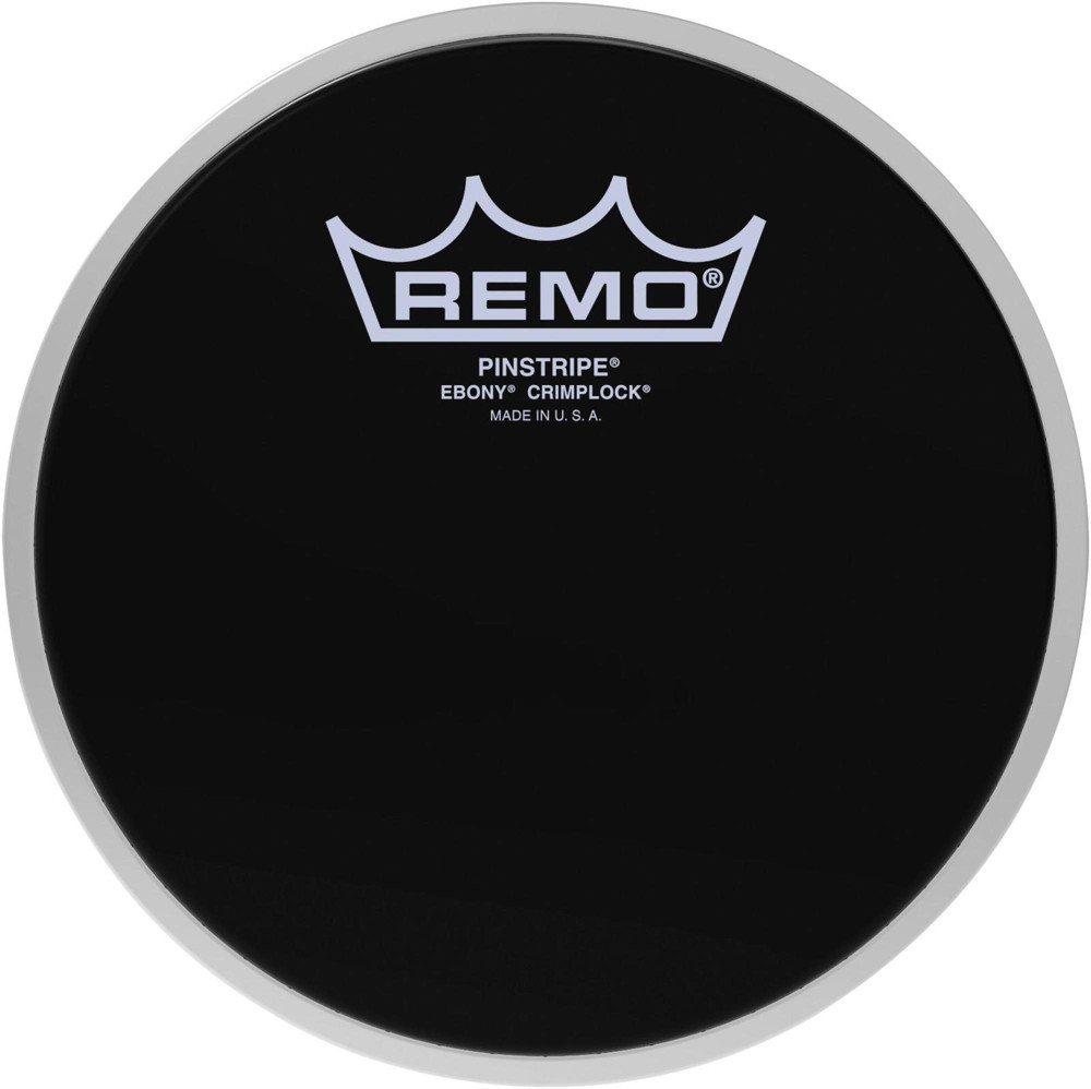 Remo Powermax Ebony Marching Tenor Drumhead 6 in.