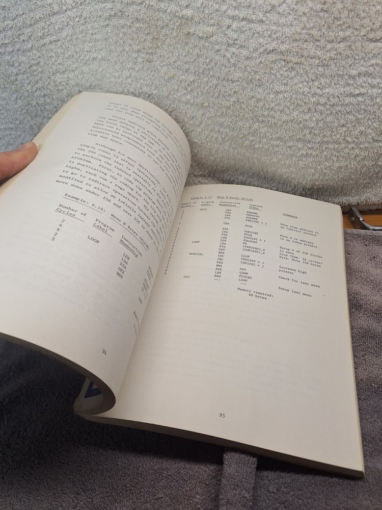 Vintage 1976 MOS Technology MCS6500 Microcomputer Programming Manual 6500-50A
