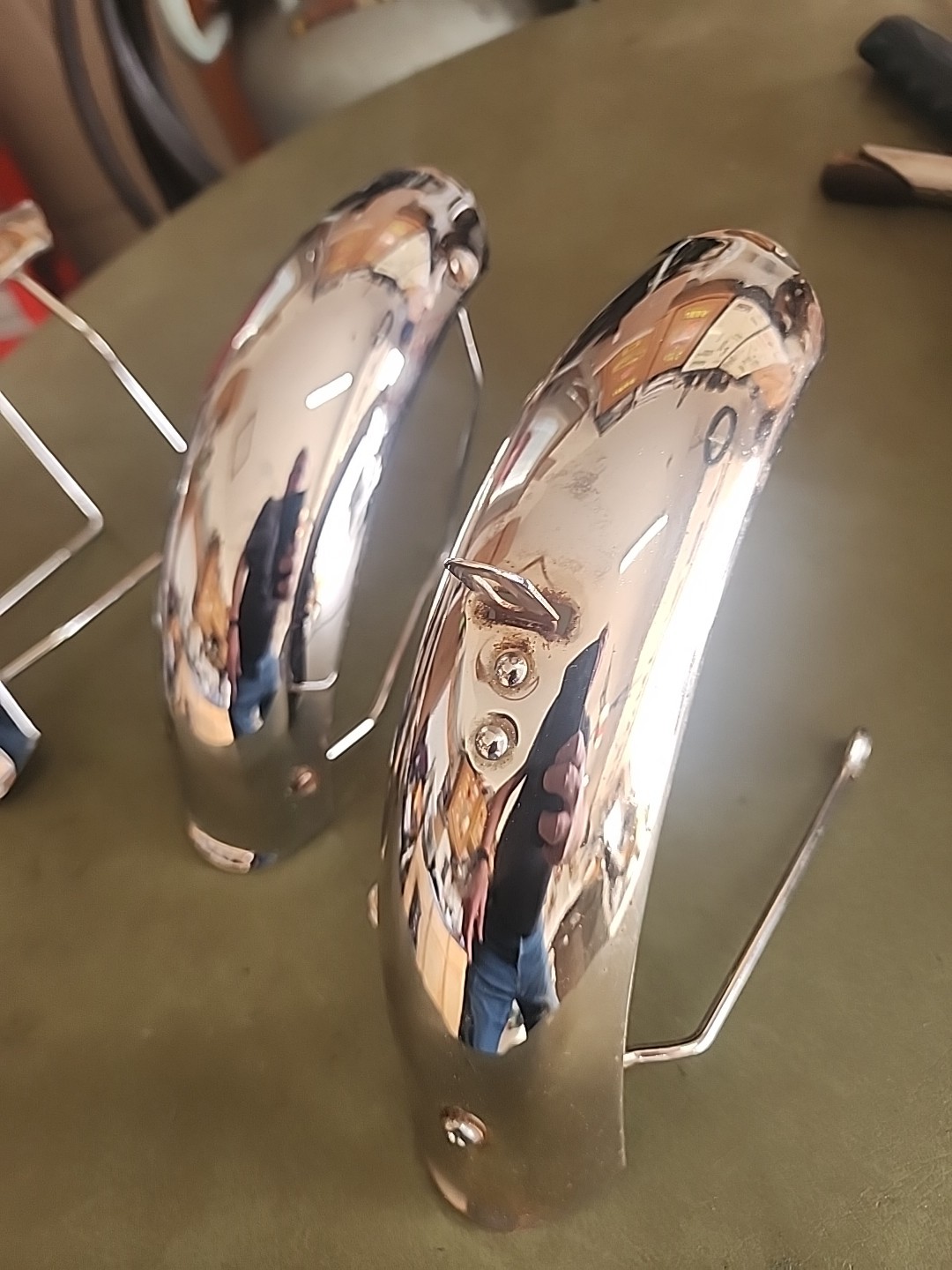 2000s SCHWINN LIL STINGRAY TRICYCLE CHROME FRONT +REAR FENDERS NICE SHAPE L$$K