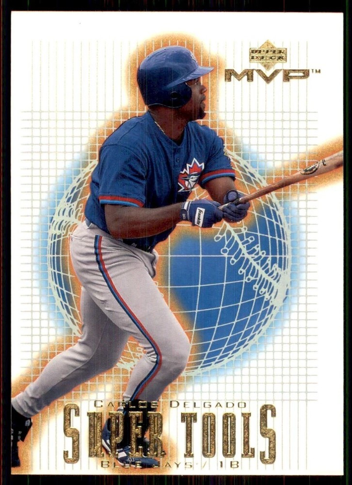!!!     CARLOS DELGADO  UPPER DECK  MVP  INSERT  BASEBALL CARD $$