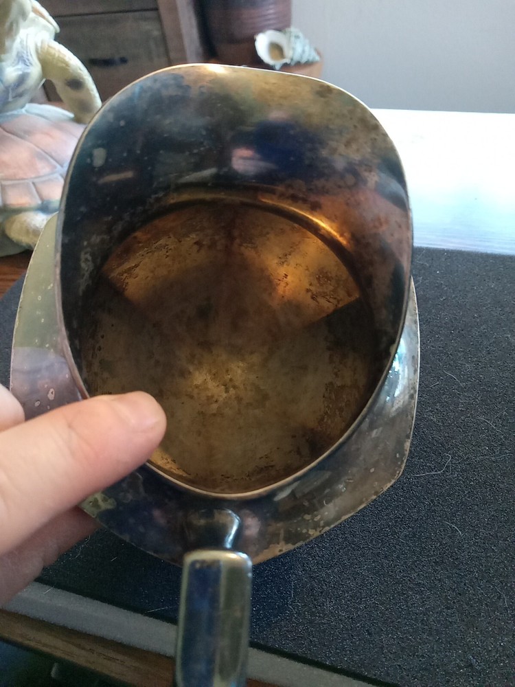 Knickerbocker Smith Electro plate On Nickel Silver Colonial Creamer