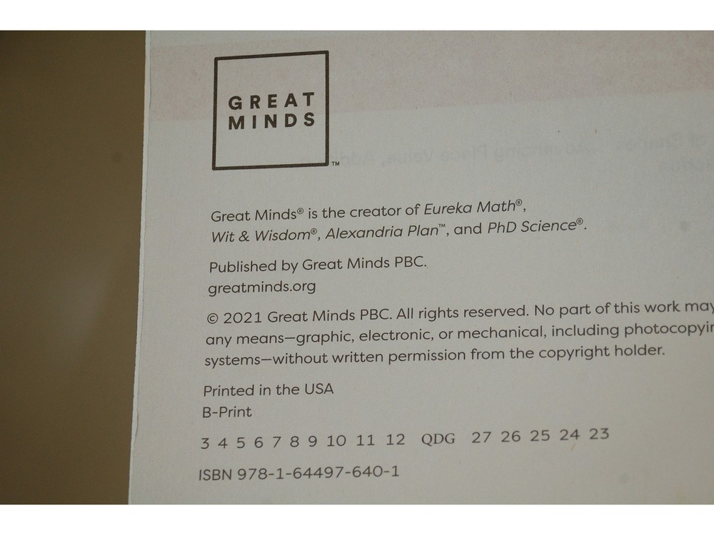 Eureka Math² Squared Grade 1 Module 5 Apply Student Book - Weight: 9.22 oz.