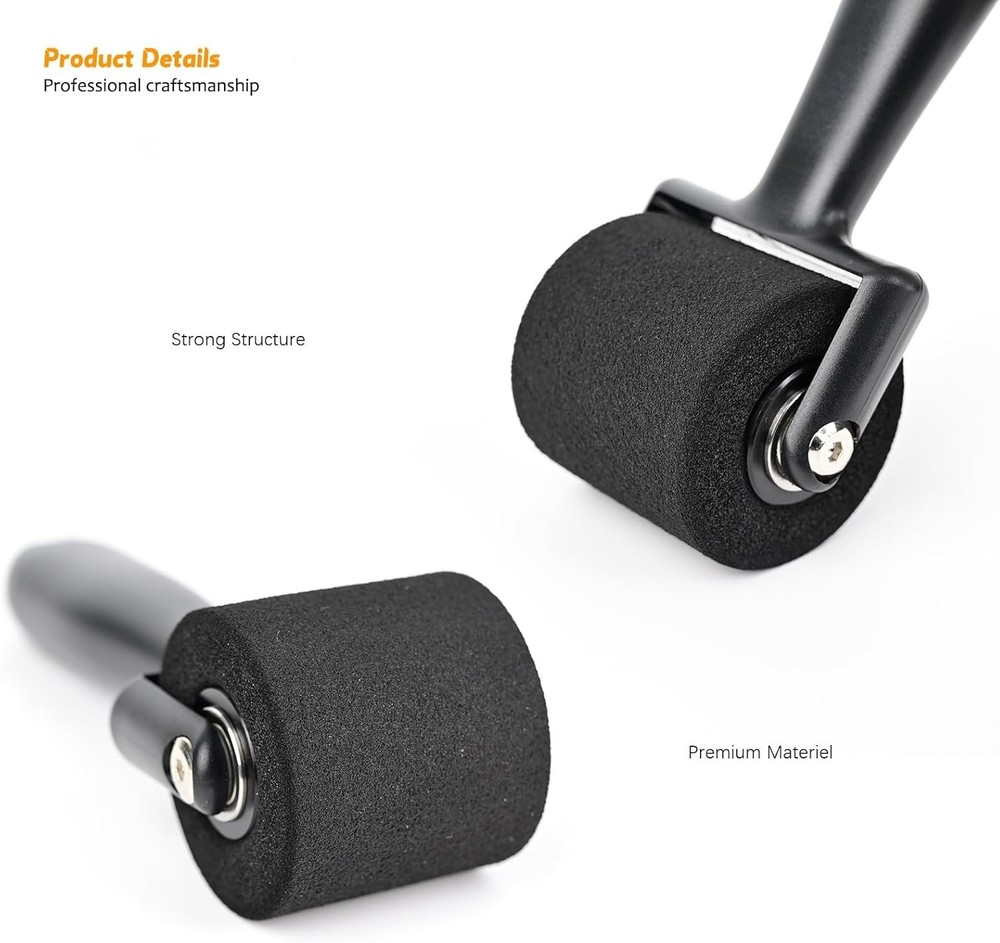 2PCs Professional Quality Sponge Seam Rollers - Enhance Your Crafting Experience