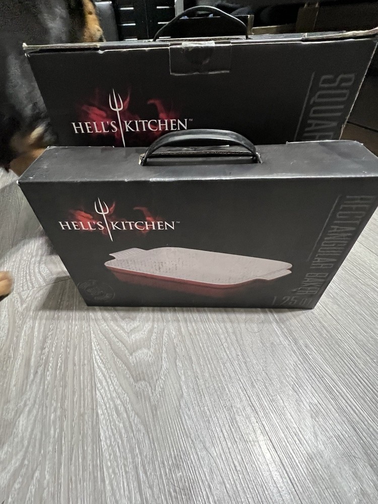 Hell’s Kitchen by Gordon Ramsay Ceramic Baking Dishes – 2-Piece Set (New)