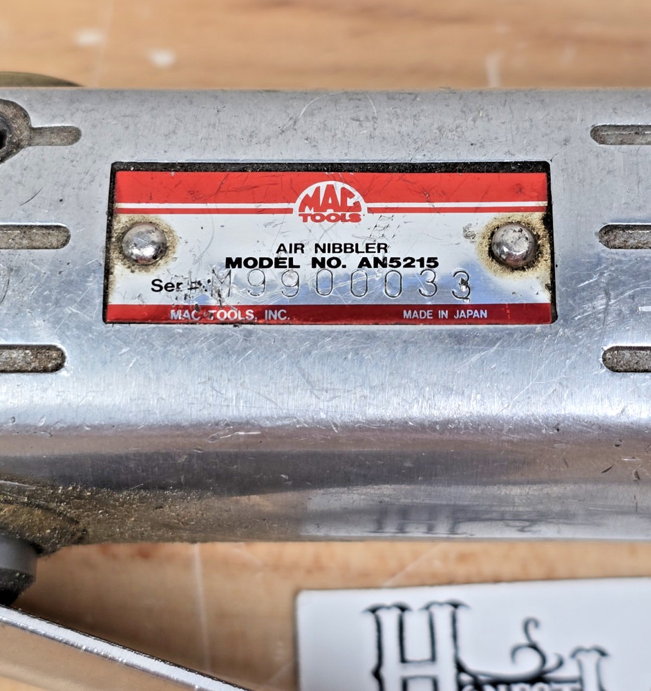 Mac Tools AN5215 Air Nibbler Pneumatic Air Tool