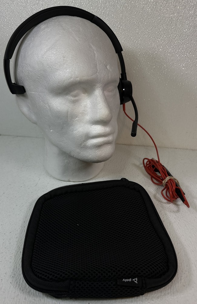 Plantronics Poly Blackwire BW3300-M USB HeadsetWith Case