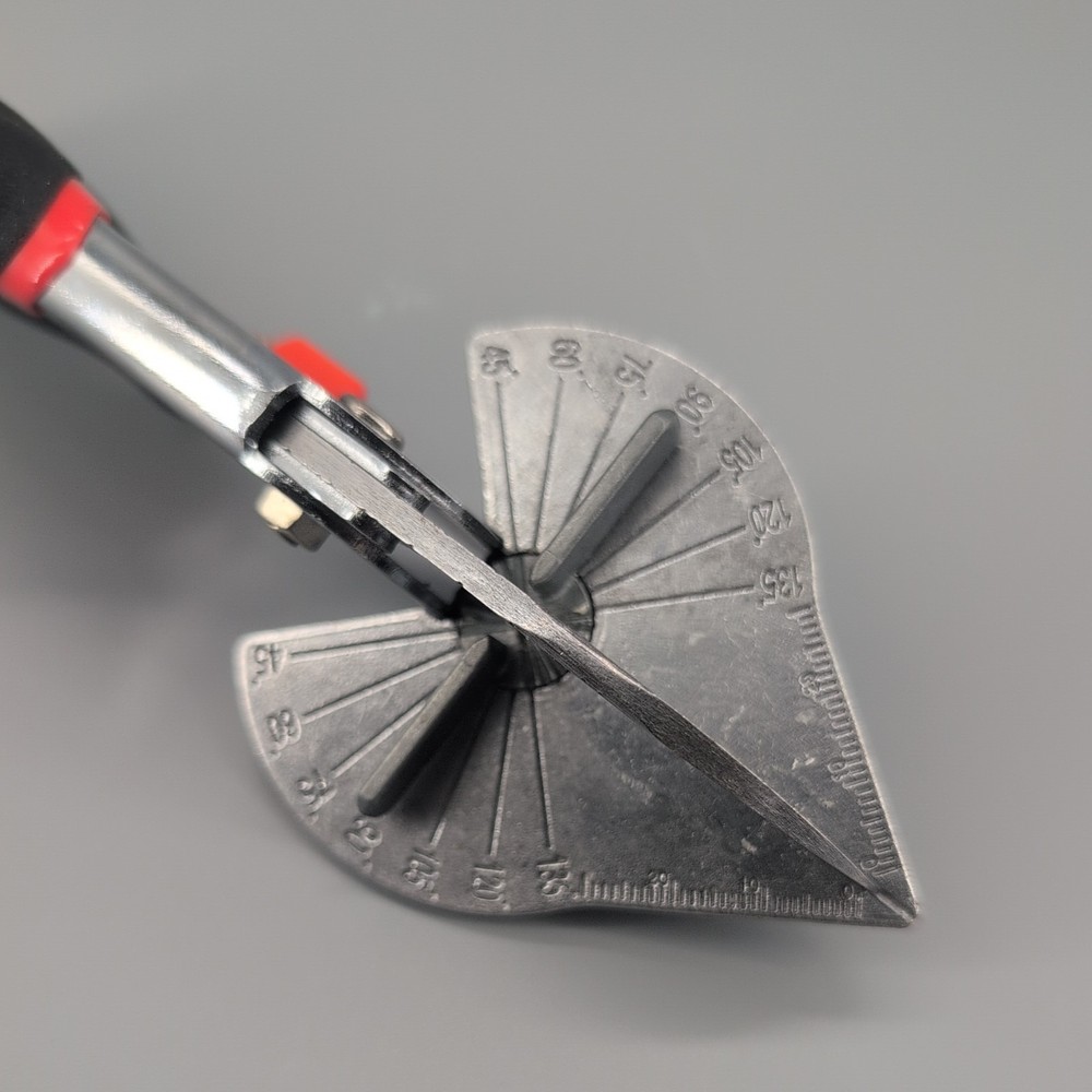 Multi Angle Miter Shear Cutter Hand Tools,45-135 Degree Adjustable Angle Scissor