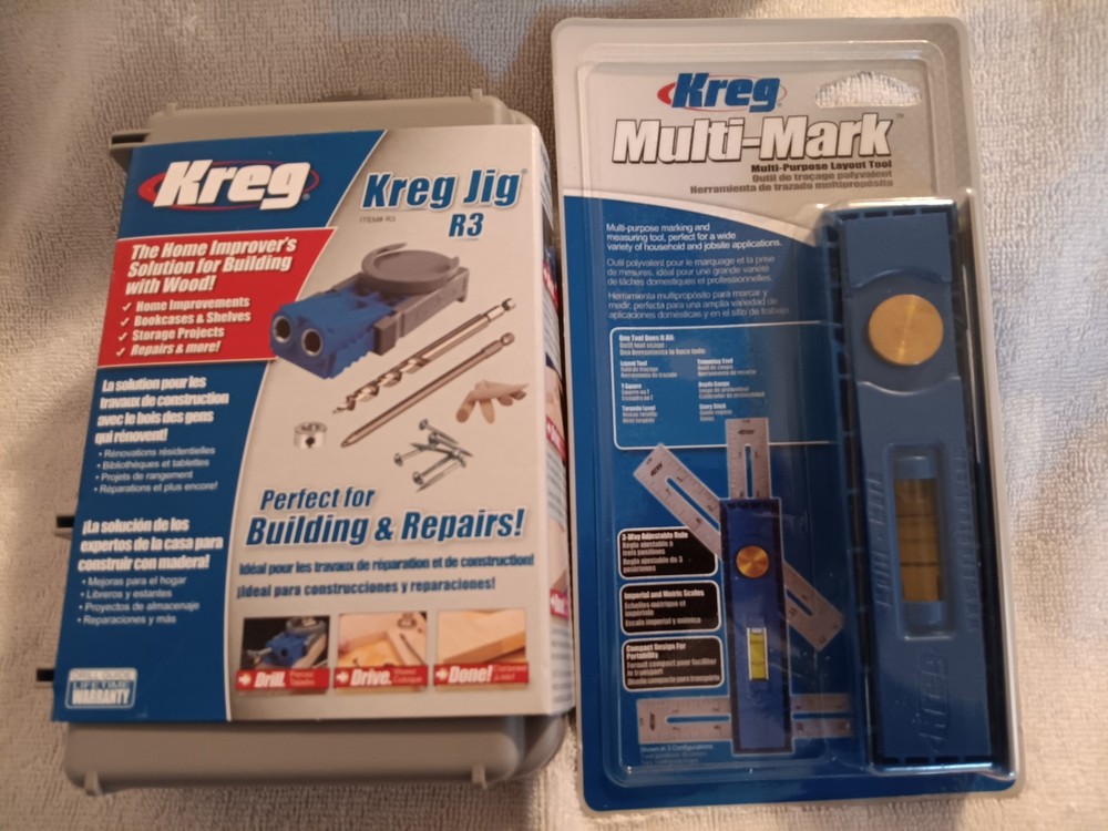 Kreg Jig R3 & Kreg Multi - Mark (New)