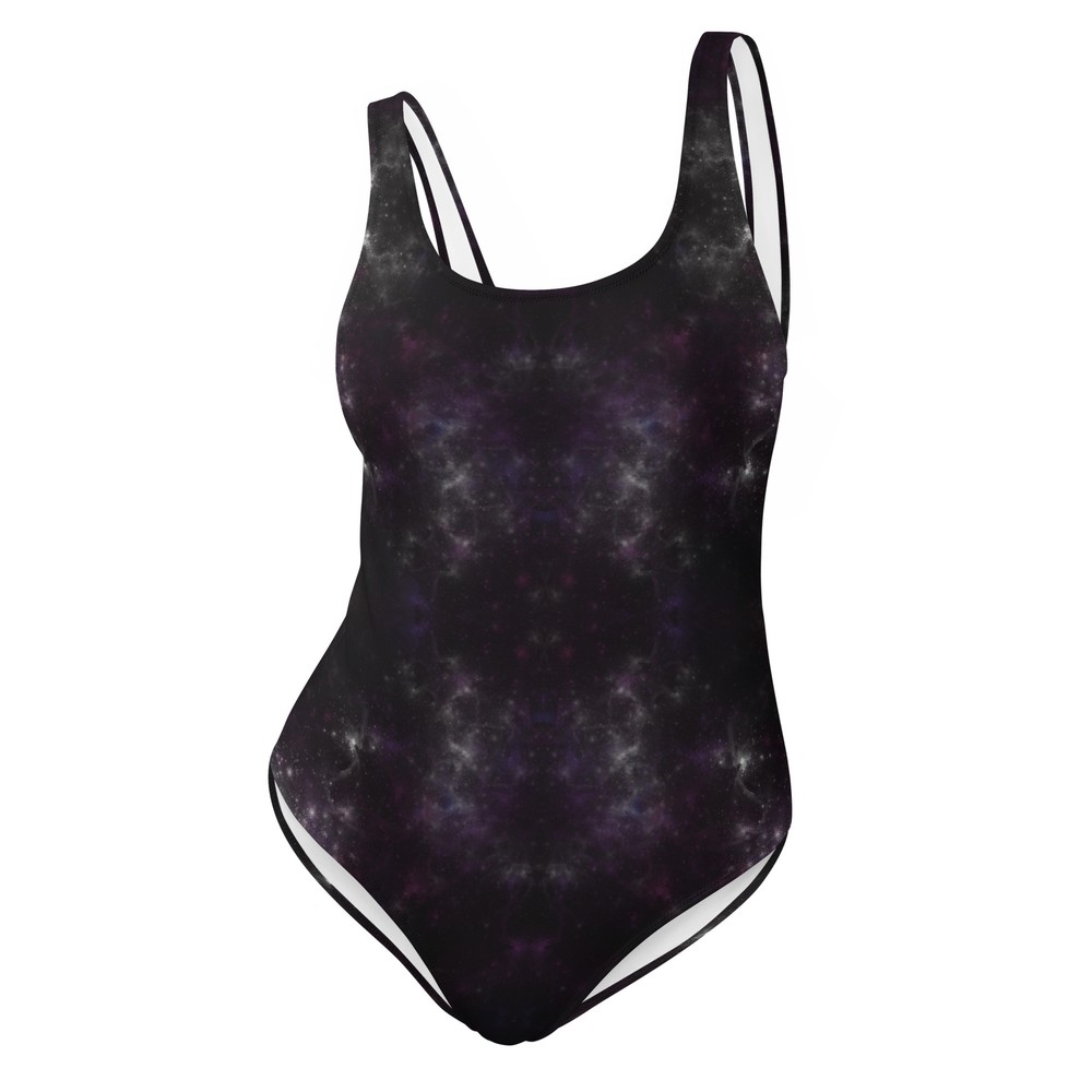 interstellar print | one-piece swimsuit