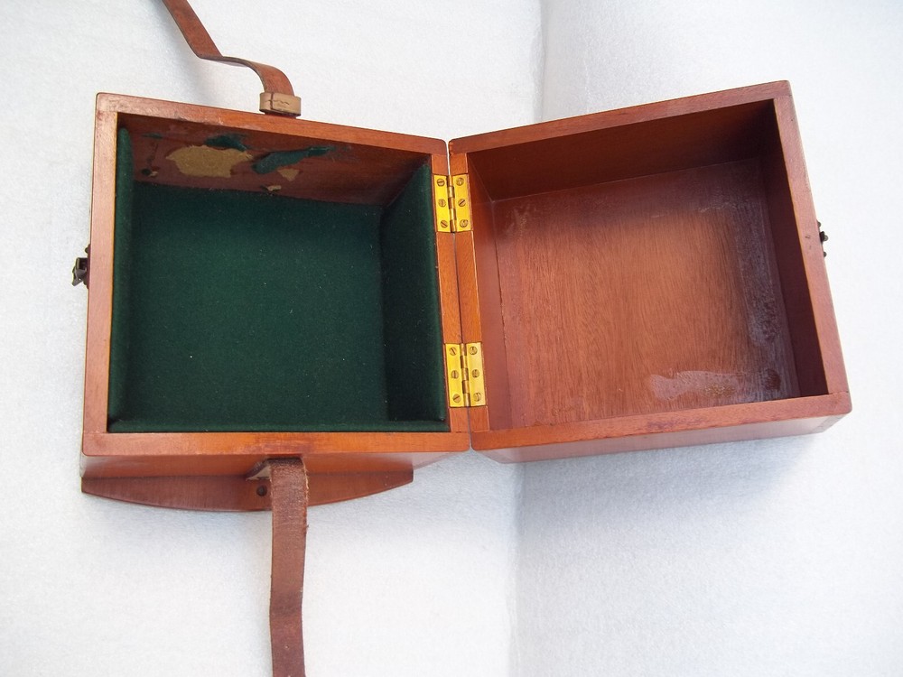 Antique Marine Chronometer Guard Case