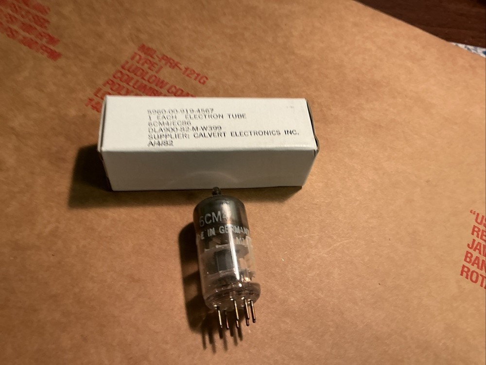 ELECTRON TUBE 6CM4 / EC86 NOS 6CM4/EC86