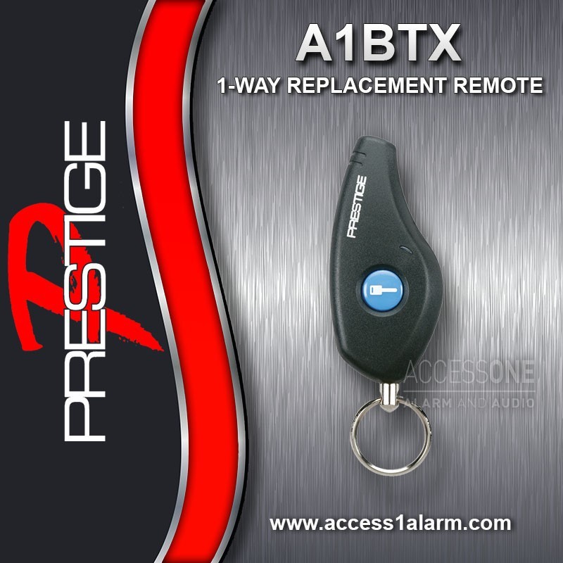 Prestige A1BTX 1-Way 1-Button Replacement Remote Control ELVATFE