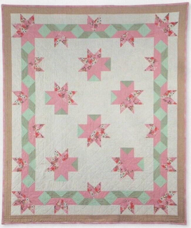 Flower Box Quilt Pattern Pieced DC