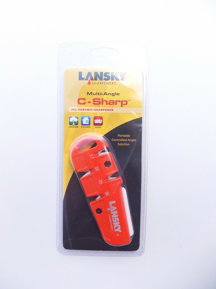LANSKY Sharpeners 5 in 1 C-Sharp Multi Angle Ceramic Pocket Sharpener