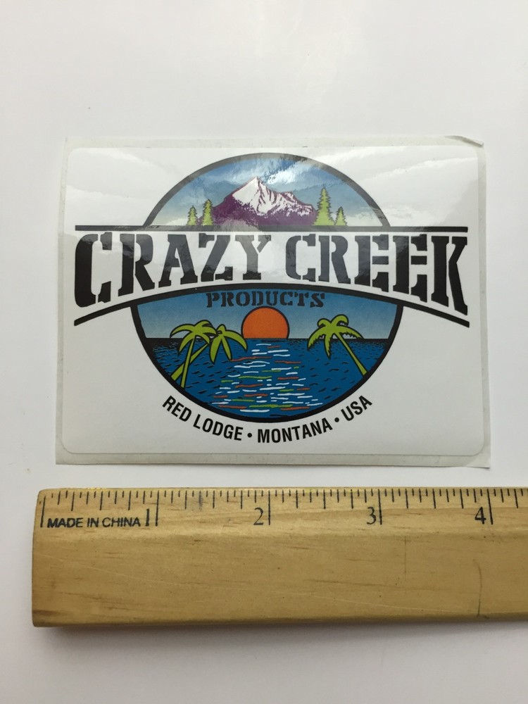 Crazy Creek Sticker