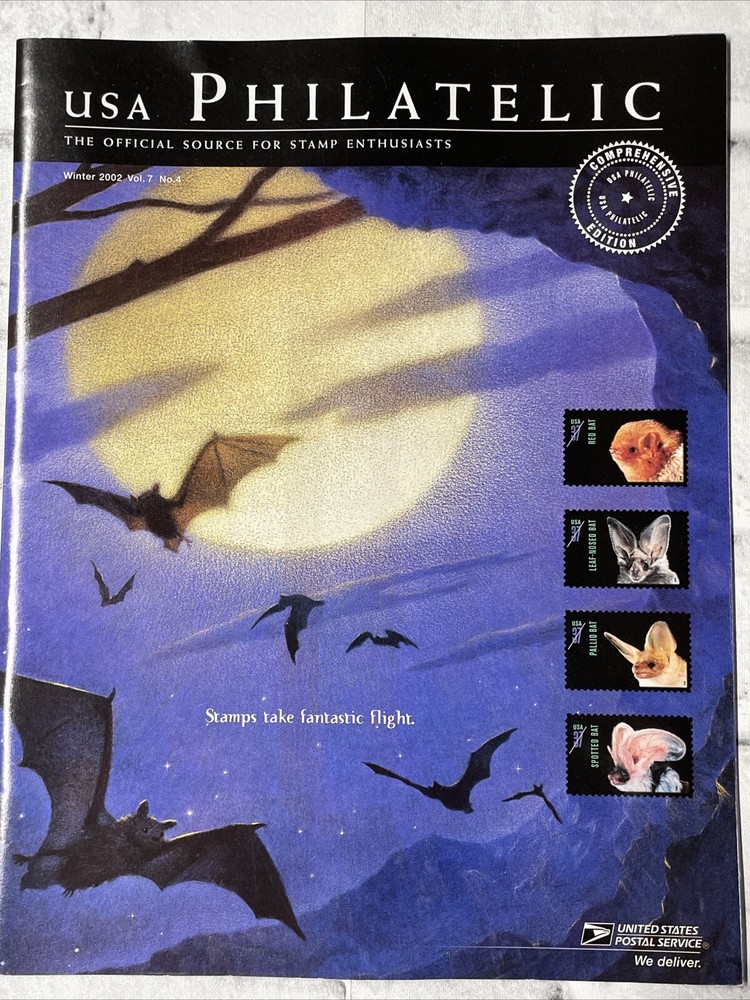 Lot of 5 Issues From 2002, USA Philatelic Catalogs, Stamp Collecting