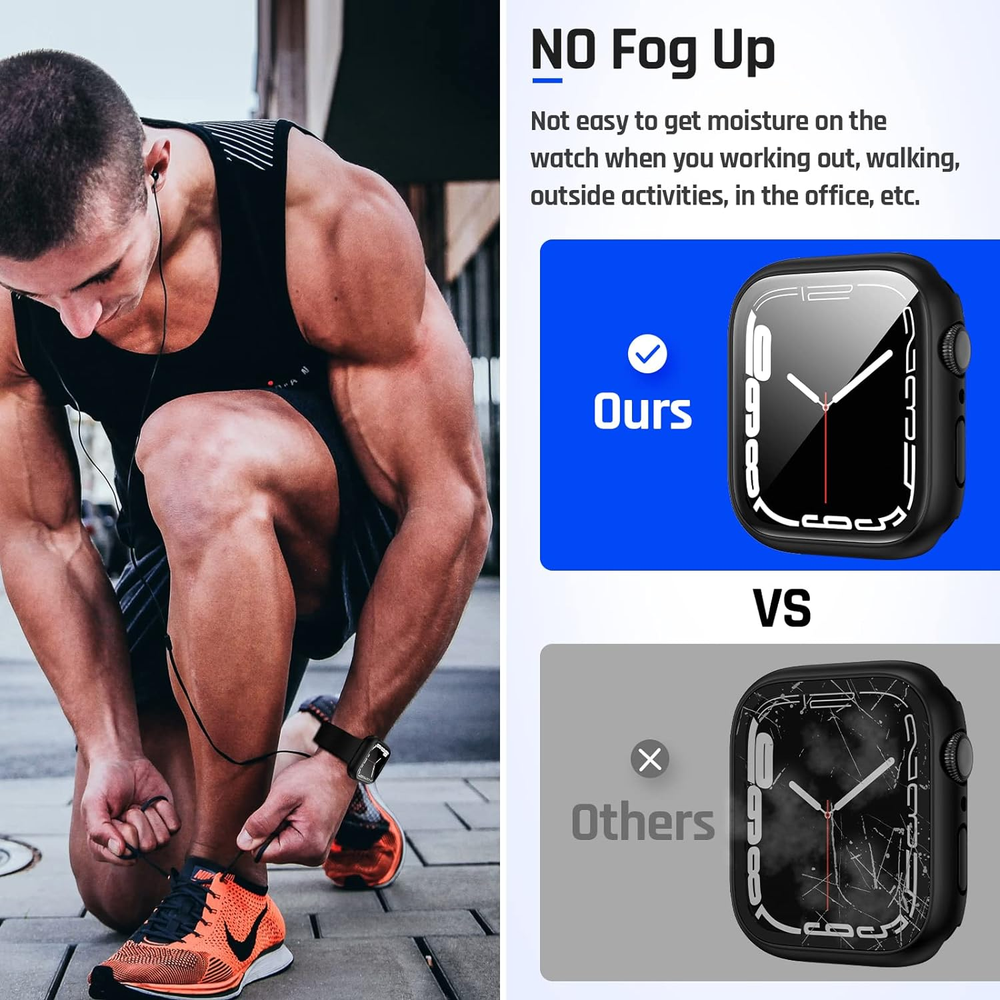 Goton Waterproof Case for Apple Watch 40mm - Clear