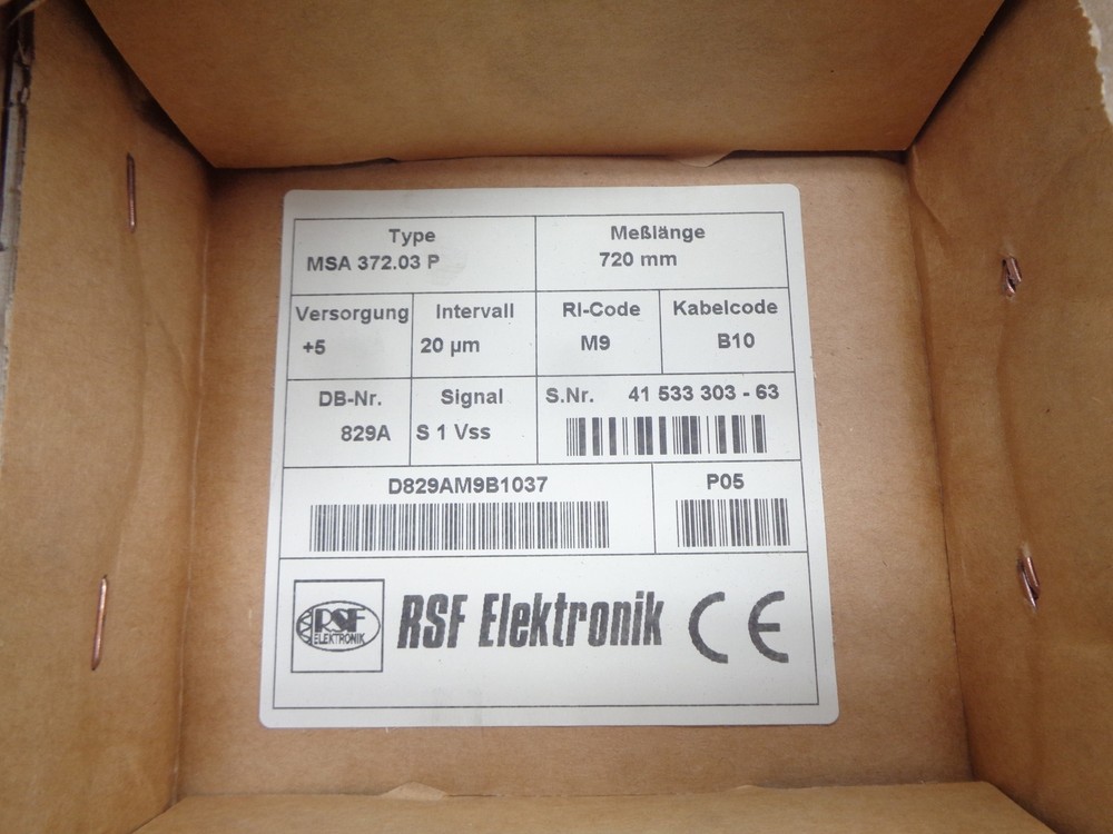 RSF ELEKTRONIK MSA372.03P NSMP
