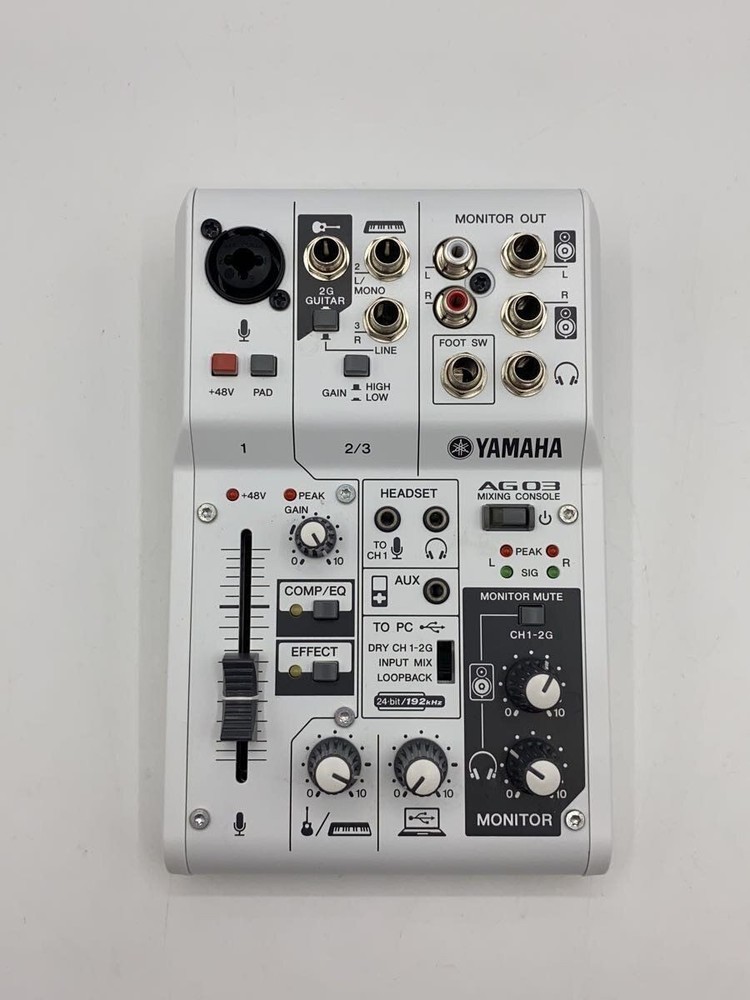 YAMAHA AG03 MIXER Used