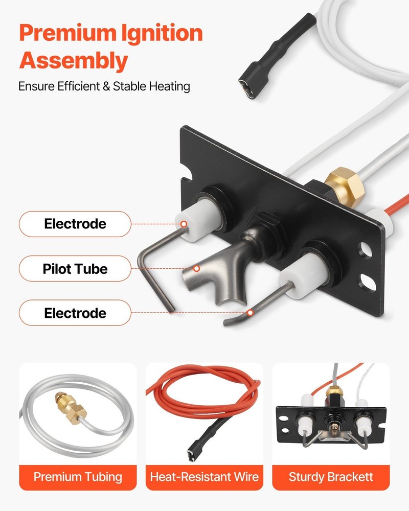 Modern Pilot Assembly 24in Clean Combustion Support
