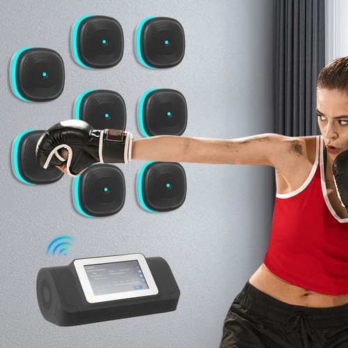 6-Light Bluetooth Colors Boxing Targets Split Musical Boxing Punching Machine
