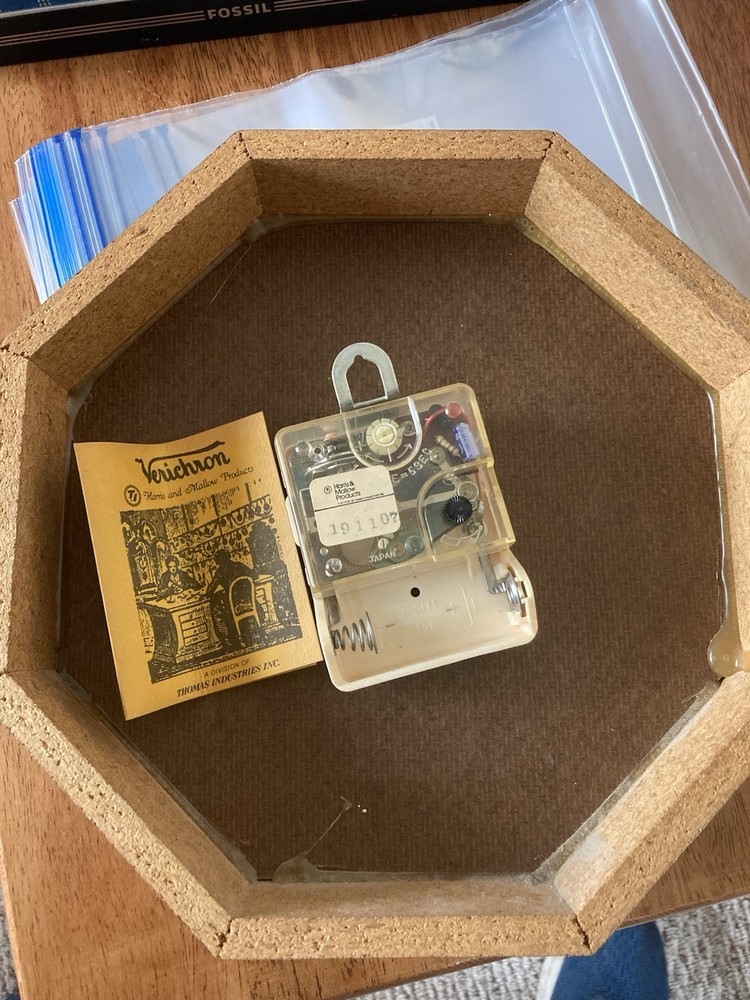 Vintage Verichron Wall Clock