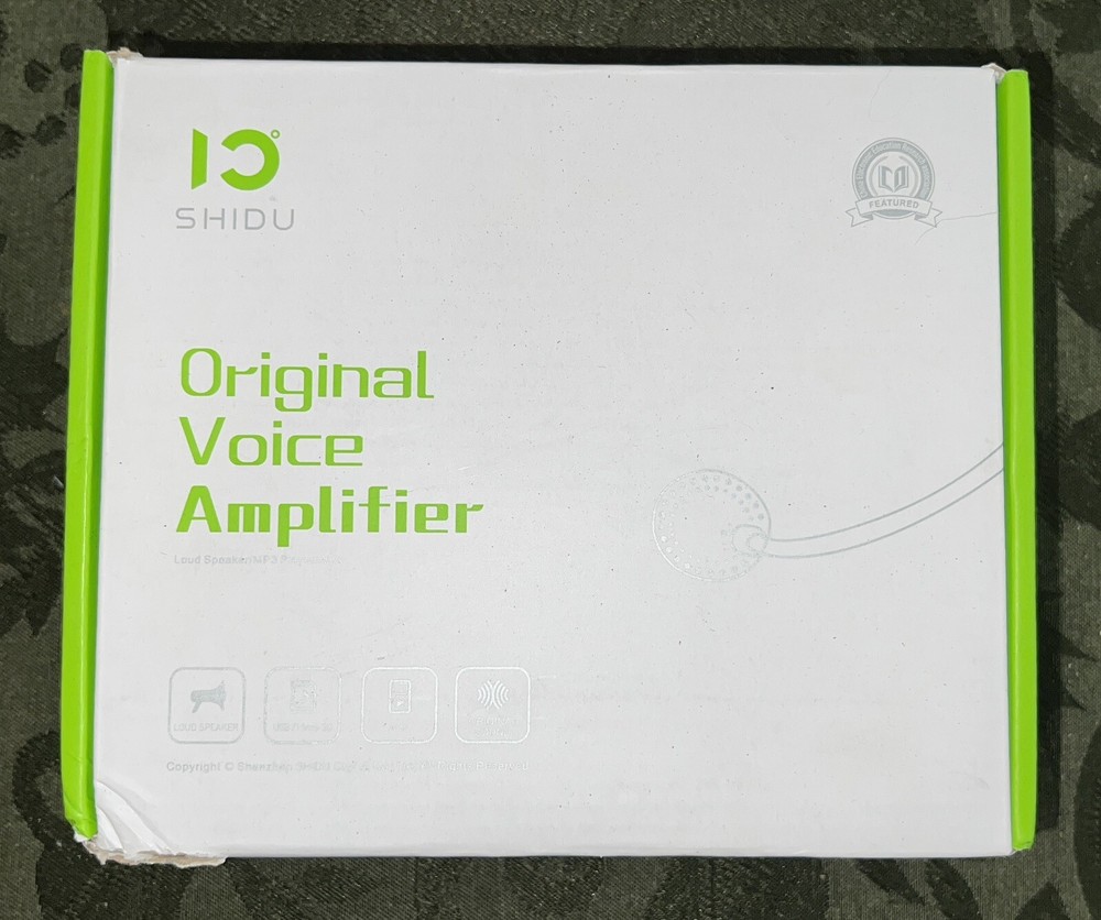 SHIDU Voice Amplifier Portable Bluetooth Speaker Wireless Microphone Tours +