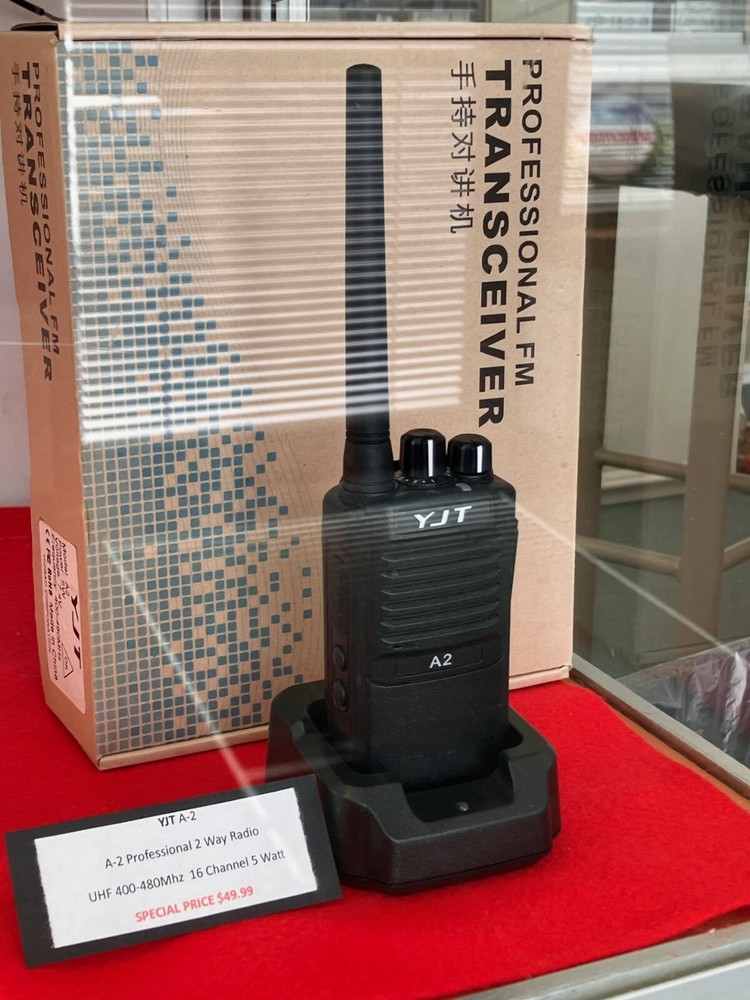 YJT A-2 UHF two way radio
