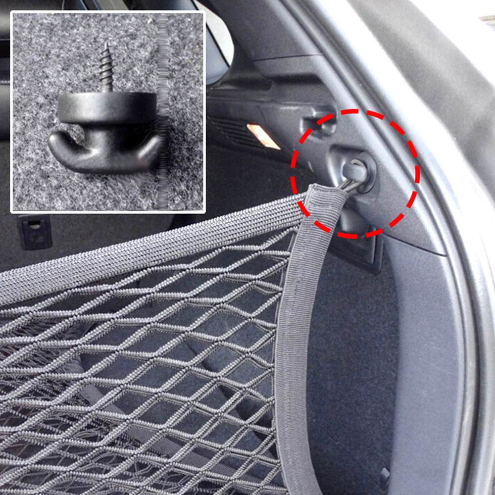 Cargo Net Mounting Hooks Trunk Hook Assembly Tie Down Screws Hanger Heavy Duty
