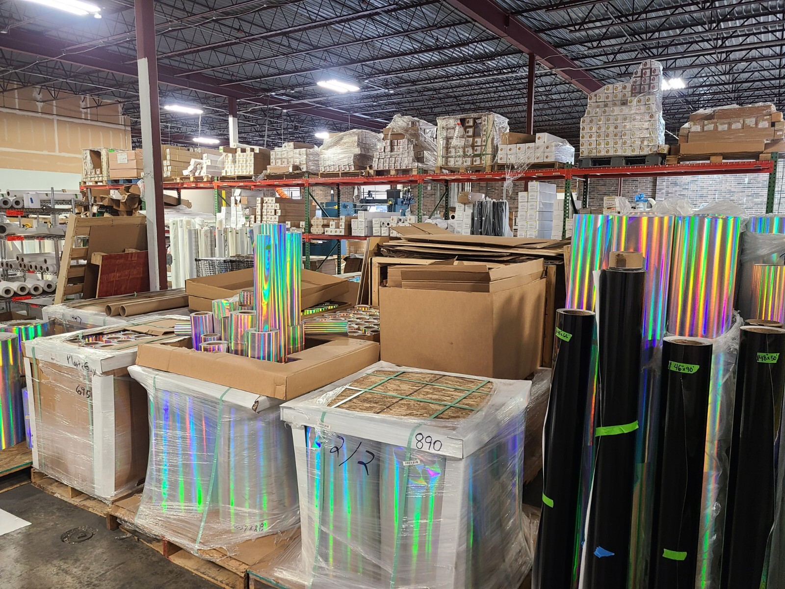 Black Color Sign Vinyl Cut Calendar Self-Adhesive (Like Oracal 651) 5-year Rolls