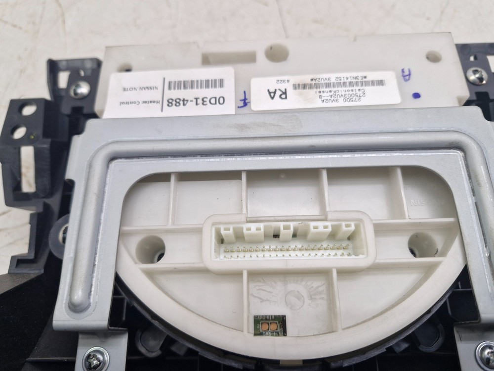 Nissan Note MK2 E12 A/C Heater Climate Control Panel Switch 275003VU2A