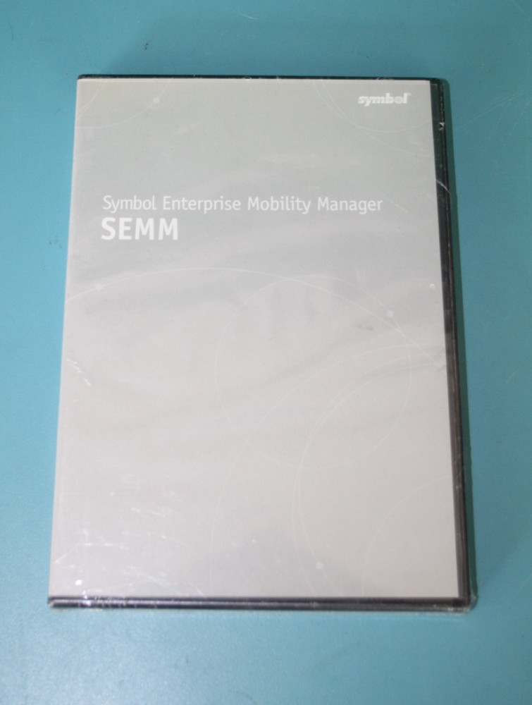 SYMBOL ENTERPRISE MOBILITY MANAGER SEMM SOFTWARE CD SEALED NEW