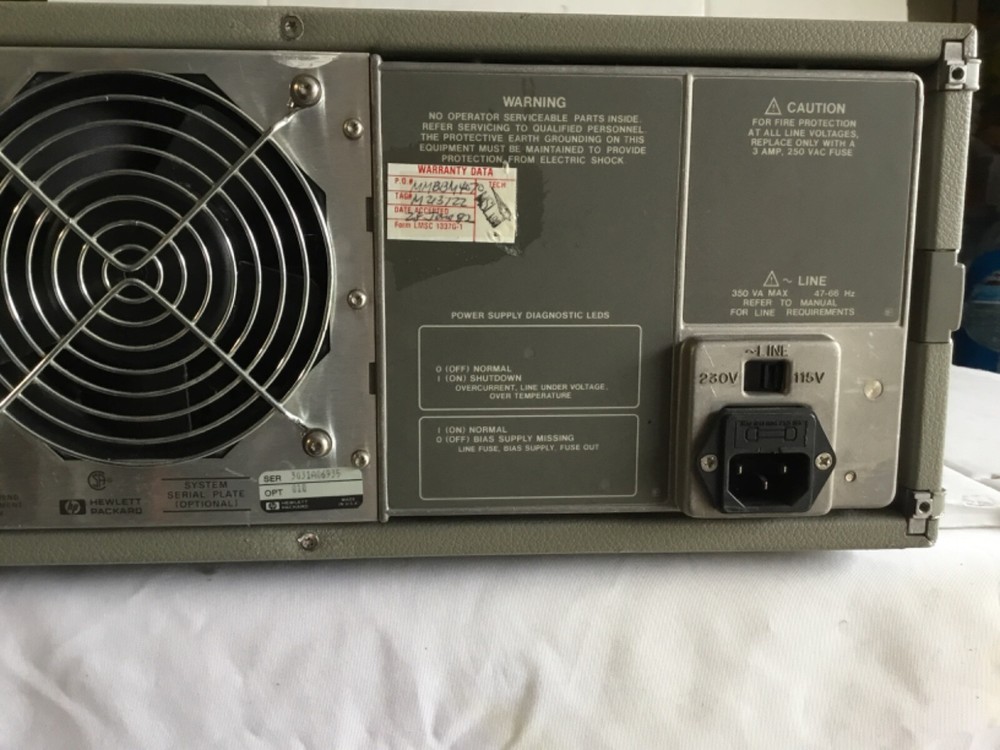 Agilent HP Keysight 8510C Network Analyzer Display Processor SELLING AS IS