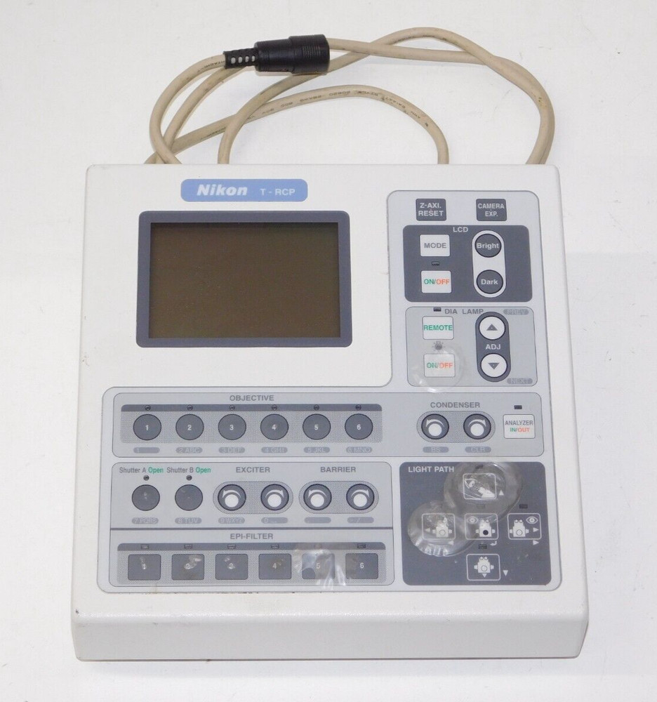Nikon T-RCP Microscope Motorized Remote Control Pad Panel Interface Unit Japan