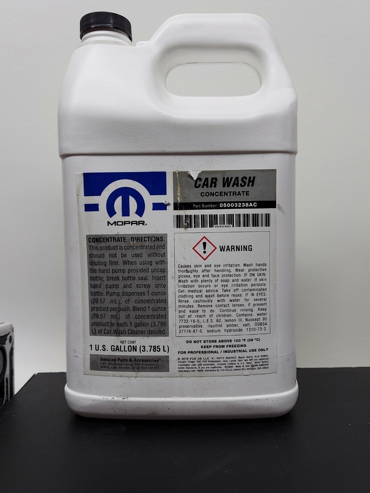 Mopar Car Wash Concentrate 1 Gallon