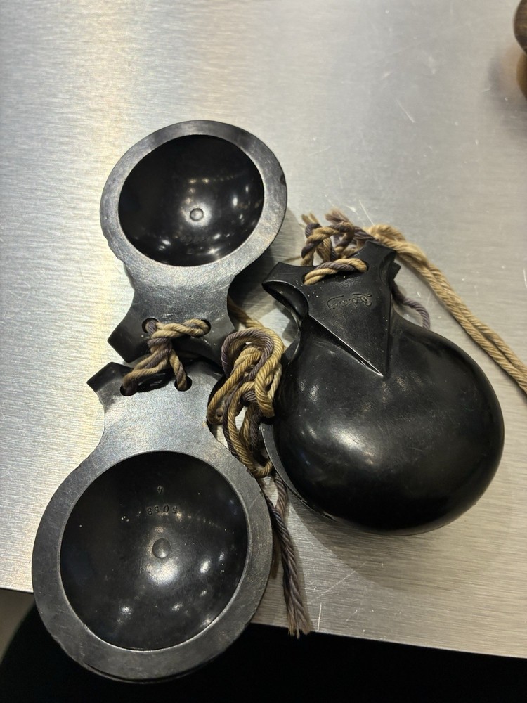 Vintage Black Ludwig Castanets
