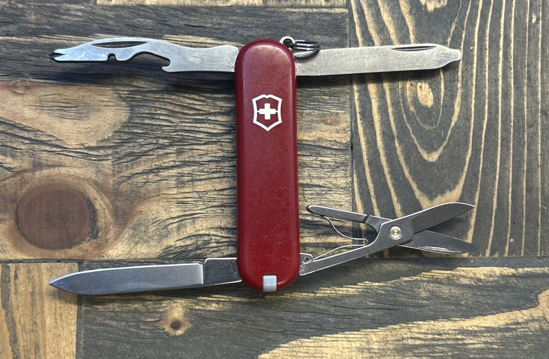 Victorinox Rambler 58MM Swiss Army Knife Red SAK Multiple Available Used