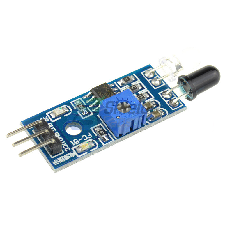 2PCS For Arduino Smart Car Robot IR Infrared Obstacle Avoidance Sensor Module