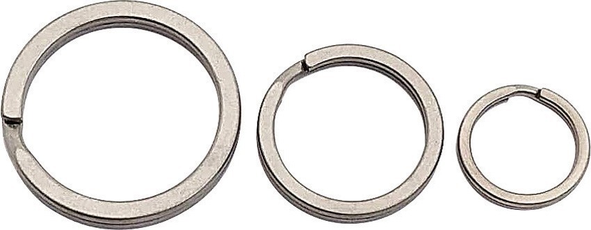 Flytanium Three Split Rings Grade TA1 Titanium Construction 18-32 mm - FLY-640