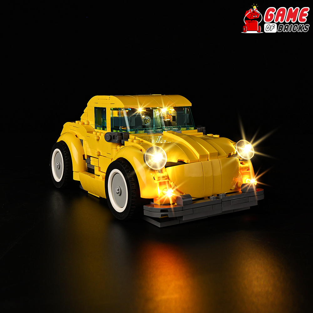 LED Light Kit for Bumblebee - Compatible with LEGO® 10338 set