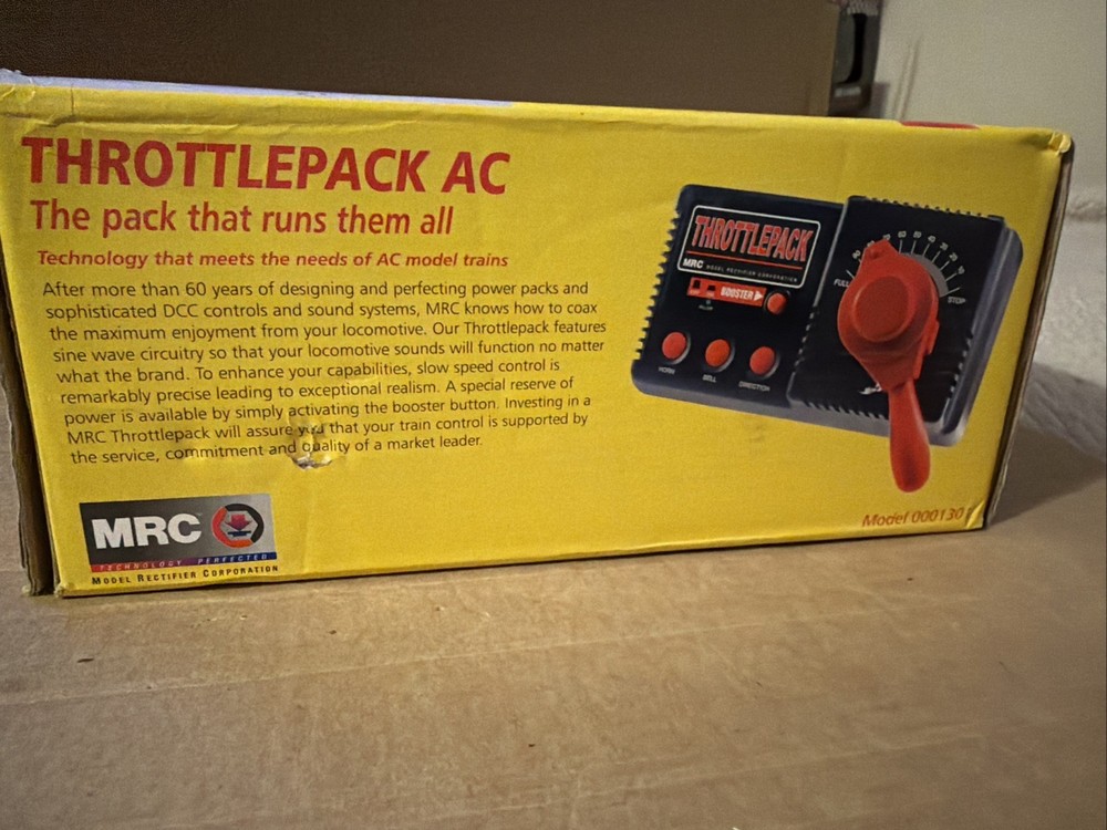 MRC Throttlepack AC Model 0001301 Brand NEW