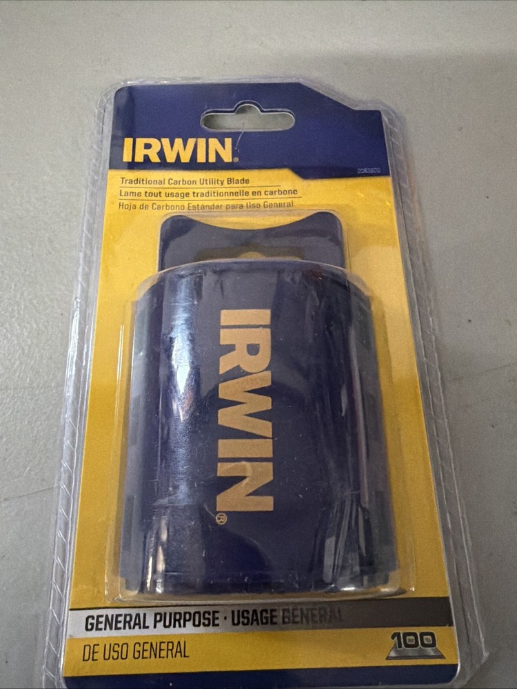 IRWIN Tools 2083200 Carbon Standard Utility Blade-100 pack