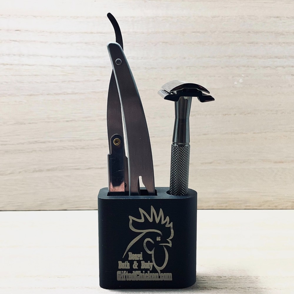 Mini Black Razor Stand