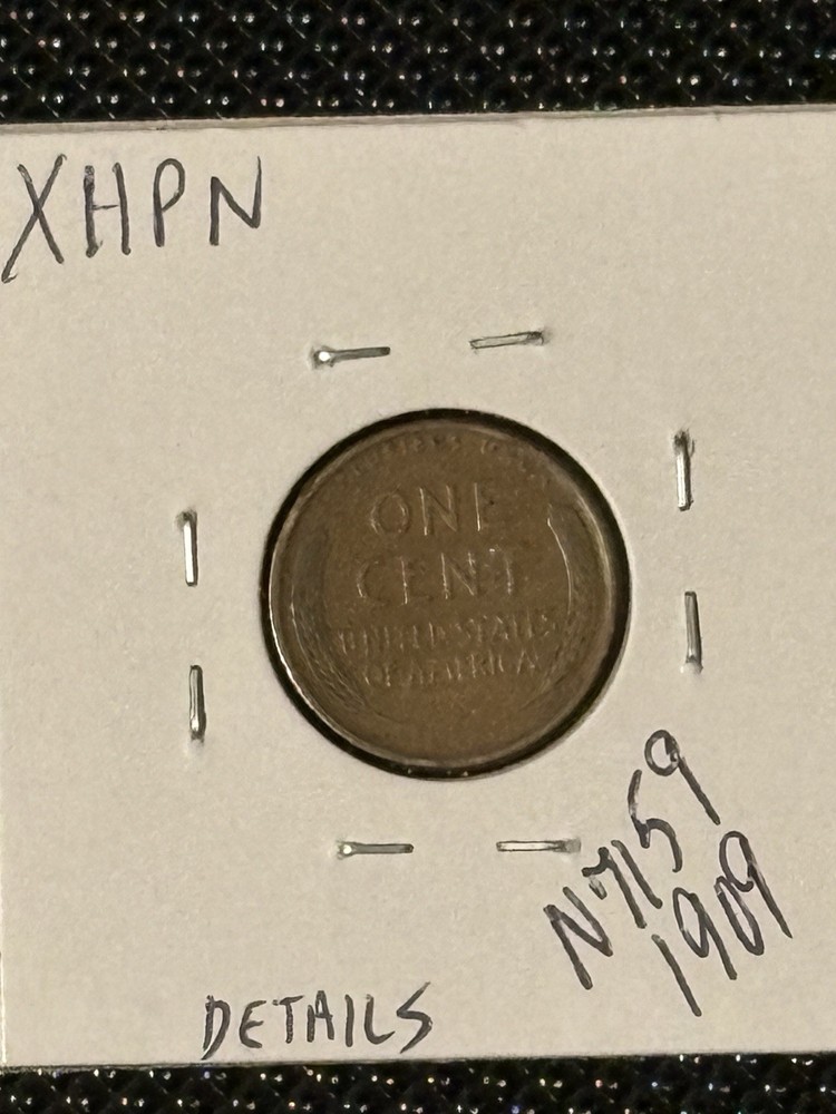 1909 Lincoln Cent XF *Details*