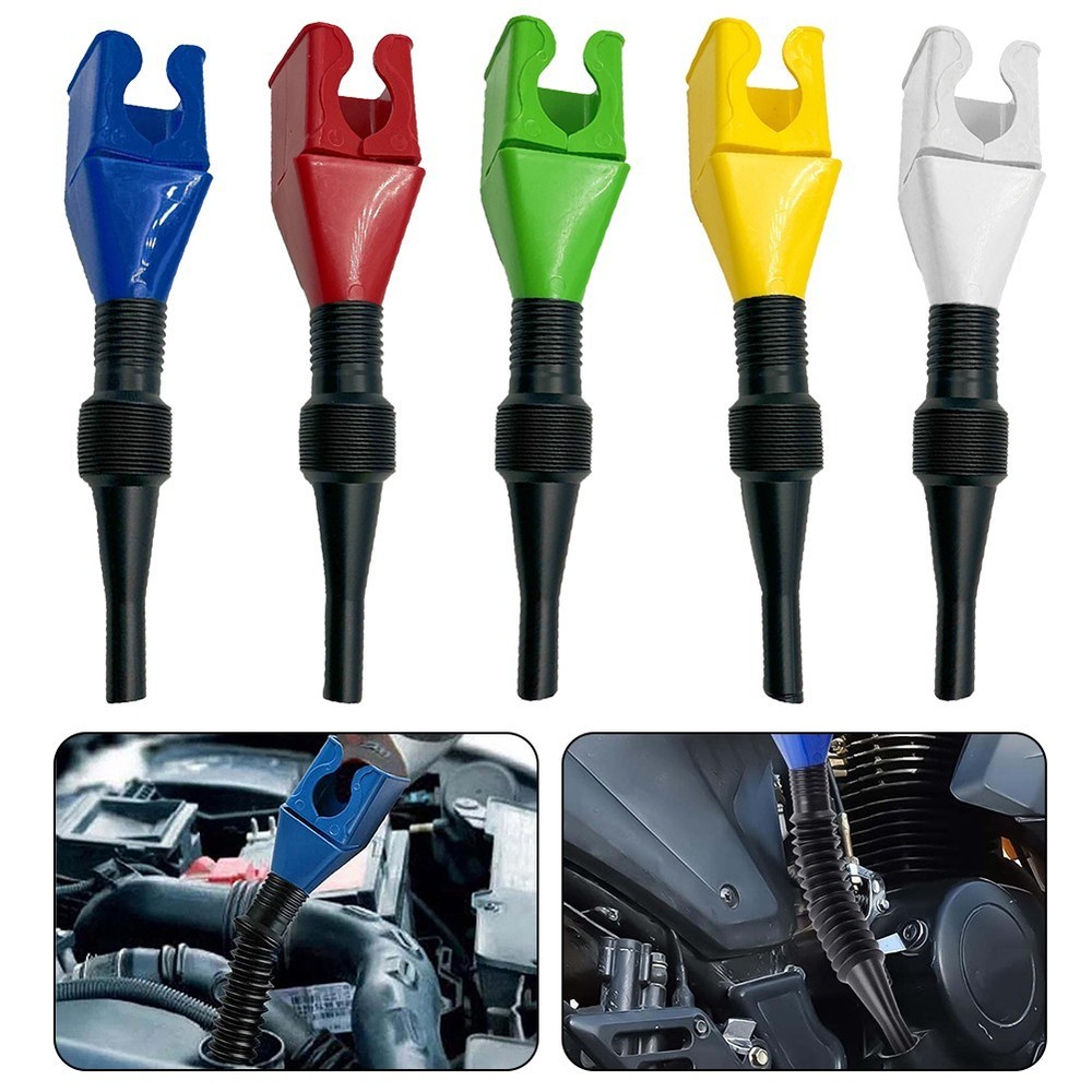 Flexible Draining Tool Snap Funnel, Multi-Purpose Flexible Fold Oil Funnel Tool