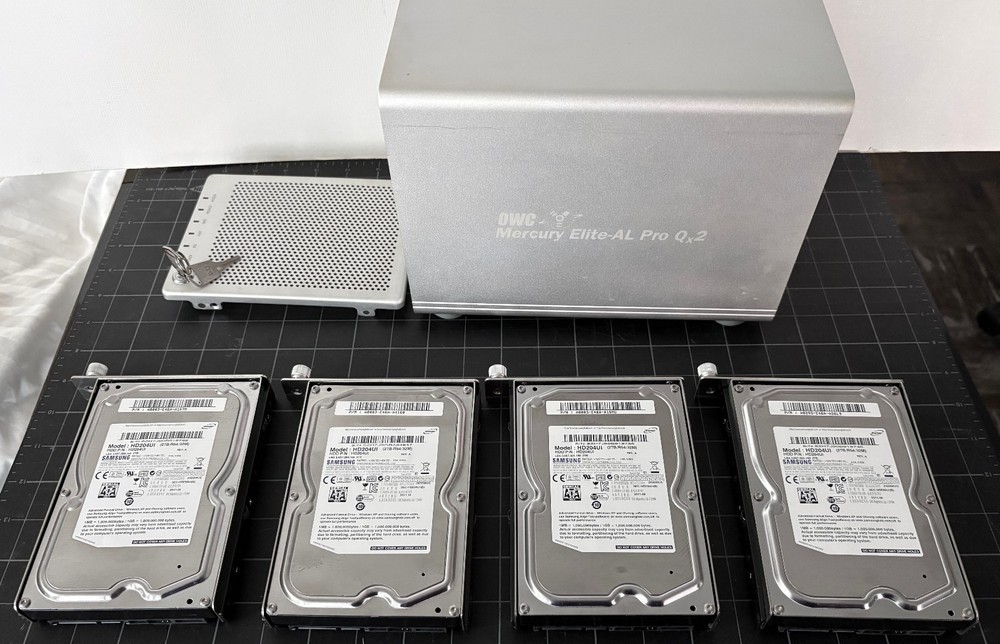 OWC Mercury Elite-AL Pro Qx2 Hardware RAID Data Storage/Backup Solution